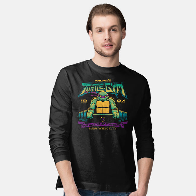 Donnie's Gym-mens long sleeved tee-teesgeex
