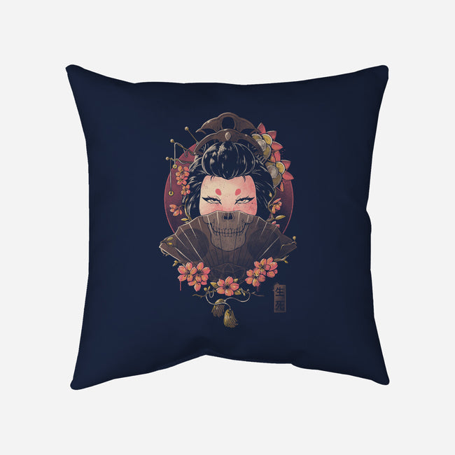 Death And Mystery-none removable cover w insert throw pillow-eduely