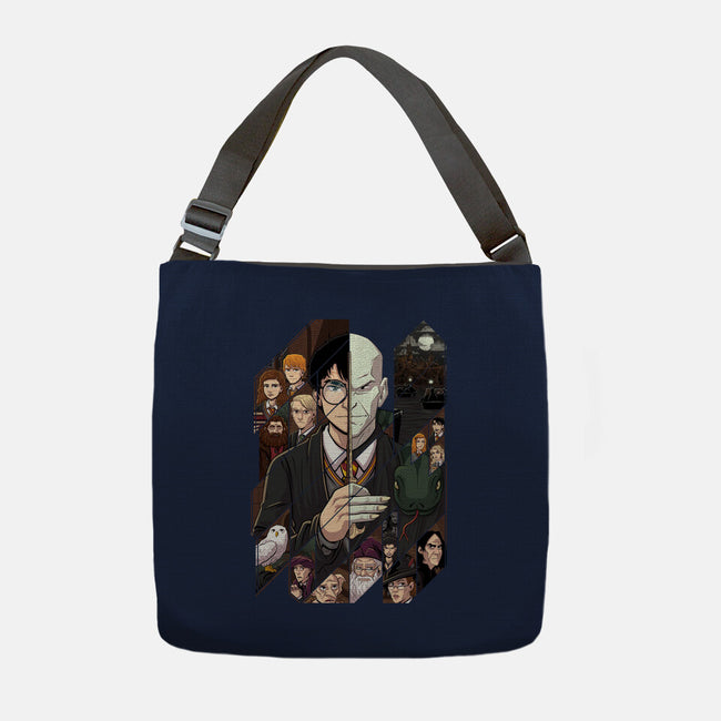 Magical Tiles-none adjustable tote bag-danielmorris1993