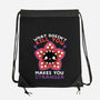 Makes You Stranger-none drawstring bag-NemiMakeit