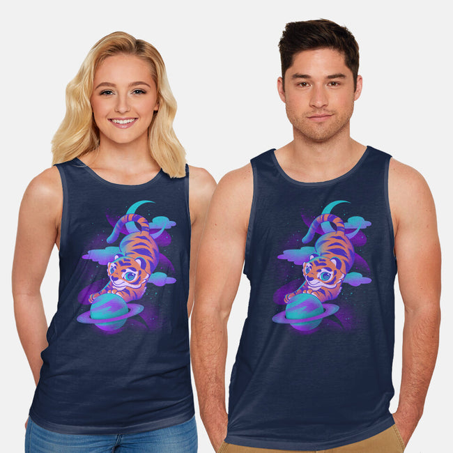 Tiger's Year-unisex basic tank-ricolaa