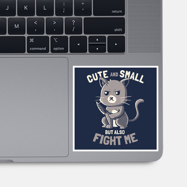 Cute And Small-none glossy sticker-koalastudio