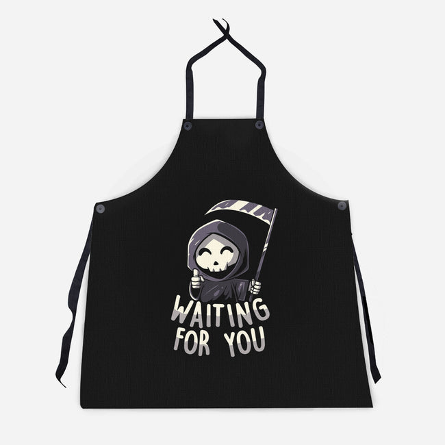 See You Soon I Can Wait-unisex kitchen apron-koalastudio