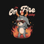 I'm On Fire Today-none removable cover throw pillow-eduely