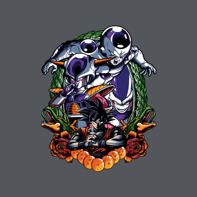 Planet Destroyer-womens fitted tee-Badbone Collections
