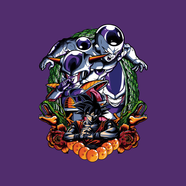 Planet Destroyer-womens fitted tee-Badbone Collections