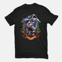 Planet Destroyer-womens fitted tee-Badbone Collections
