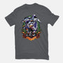 Planet Destroyer-womens fitted tee-Badbone Collections
