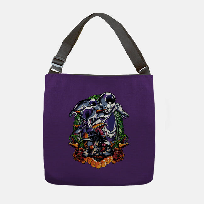 Planet Destroyer-none adjustable tote bag-Badbone Collections