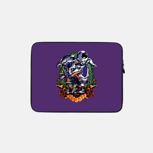 Planet Destroyer-none zippered laptop sleeve-Badbone Collections