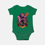 Earth Invader-baby basic onesie-Badbone Collections