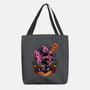 Earth Invader-none basic tote bag-Badbone Collections