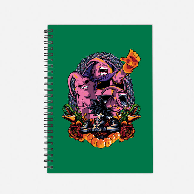 Earth Invader-none dot grid notebook-Badbone Collections