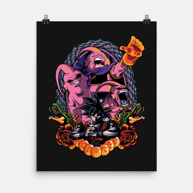 Earth Invader-none matte poster-Badbone Collections