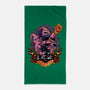 Earth Invader-none beach towel-Badbone Collections