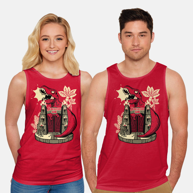 Dino Souvenir-unisex basic tank-Sketchdemao