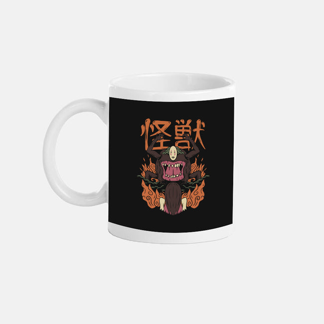 The No Face Monster Kaiju-none glossy mug-rondes