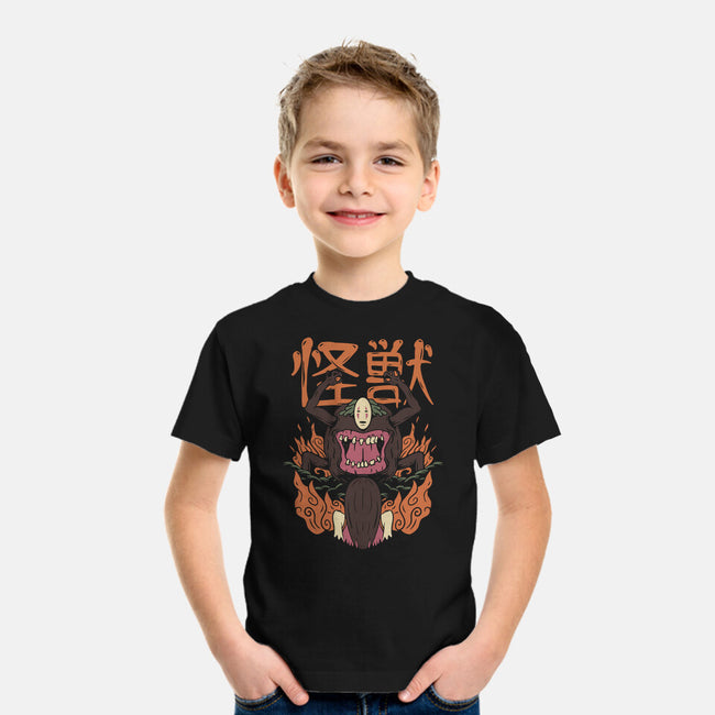 The No Face Monster Kaiju-youth basic tee-rondes