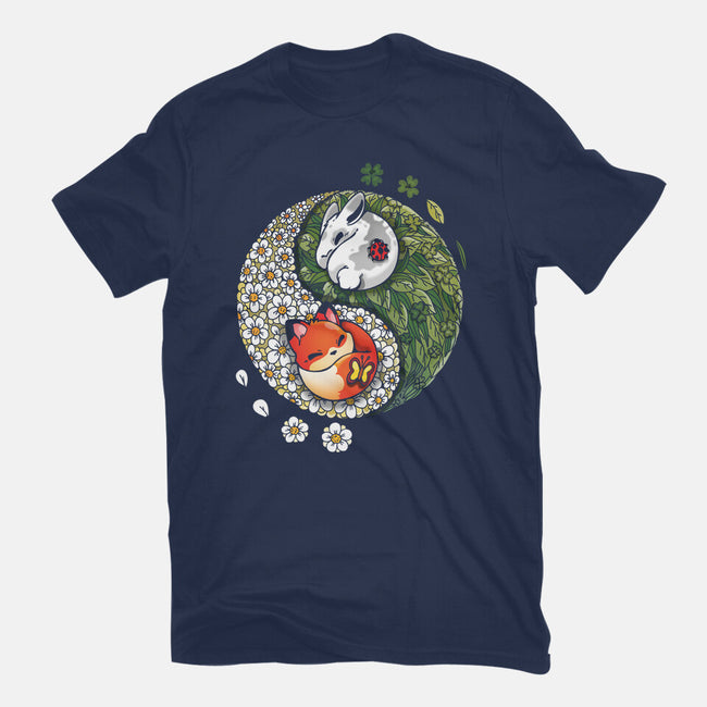 Yin Yang Spring-mens basic tee-Vallina84