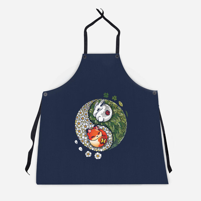 Yin Yang Spring-unisex kitchen apron-Vallina84