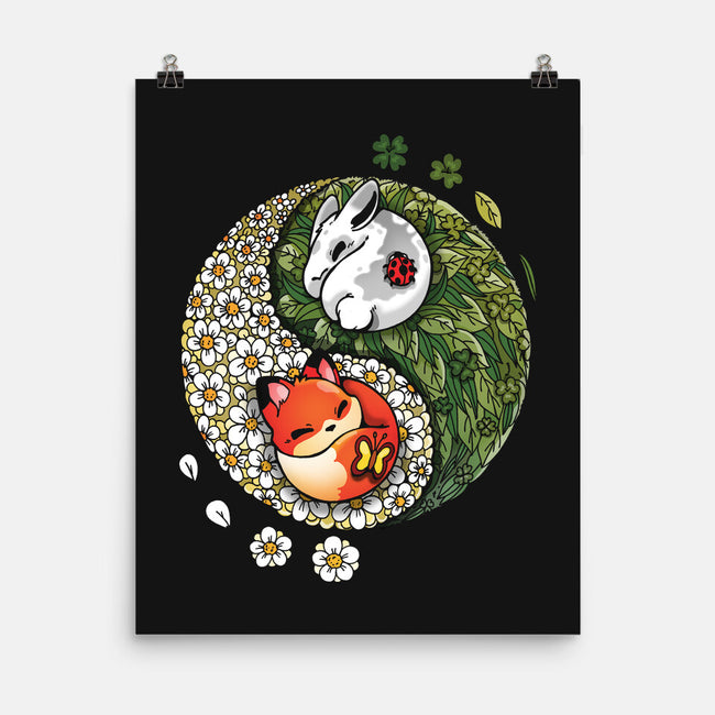 Yin Yang Spring-none matte poster-Vallina84