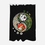 Yin Yang Spring-none polyester shower curtain-Vallina84