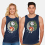 Yin Yang Spring-unisex basic tank-Vallina84