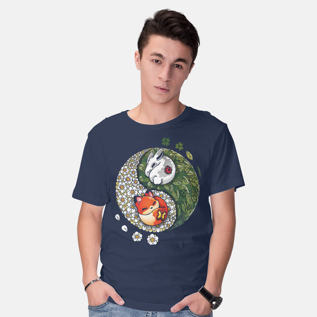 Yin Yang Spring-mens basic tee-Vallina84