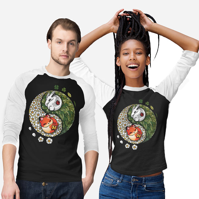 Yin Yang Spring-unisex baseball tee-Vallina84