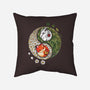 Yin Yang Spring-none removable cover w insert throw pillow-Vallina84