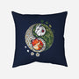 Yin Yang Spring-none removable cover w insert throw pillow-Vallina84