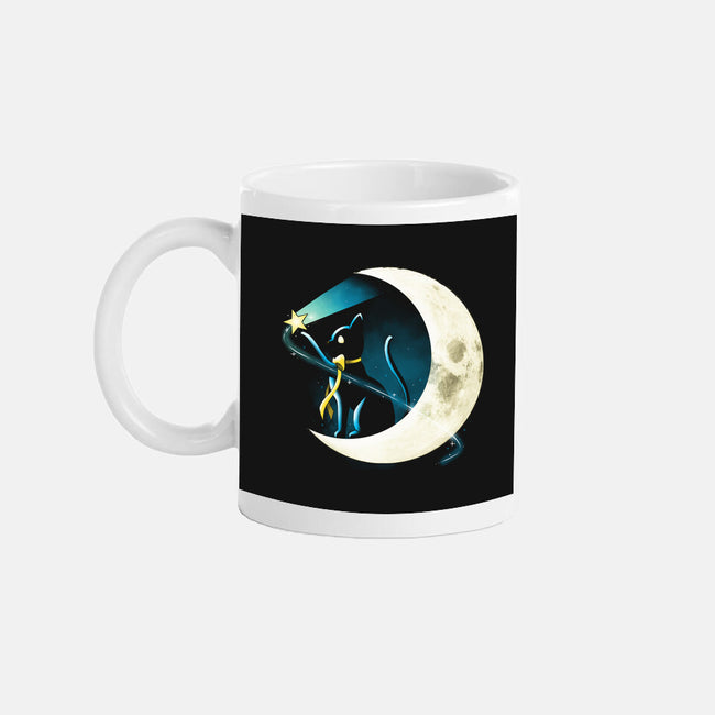 Cat Star Comets-none glossy mug-Vallina84