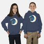 Cat Star Comets-youth pullover sweatshirt-Vallina84