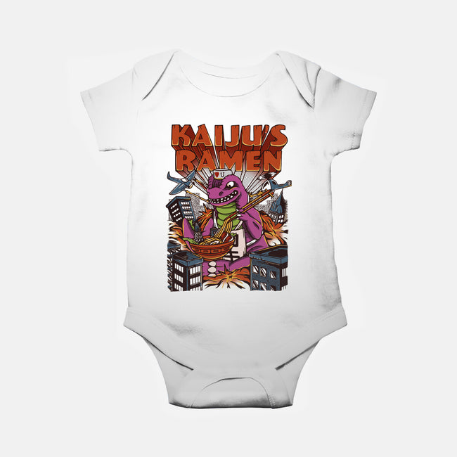 The Kaiju Ramen-baby basic onesie-rondes