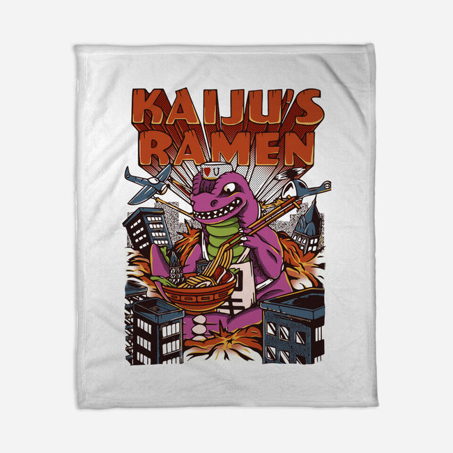 The Kaiju Ramen-none fleece blanket-rondes