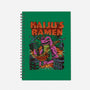 The Kaiju Ramen-none dot grid notebook-rondes