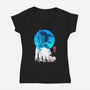 Mitsuha-womens v-neck tee-rondes