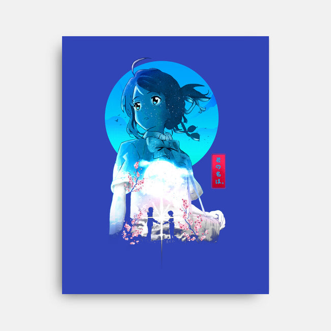 Mitsuha-none stretched canvas-rondes