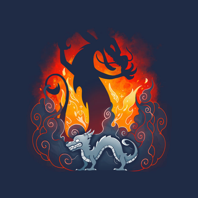 Spirit Of Dragon-none removable cover w insert throw pillow-Vallina84