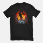 Spirit Of Dragon-womens basic tee-Vallina84