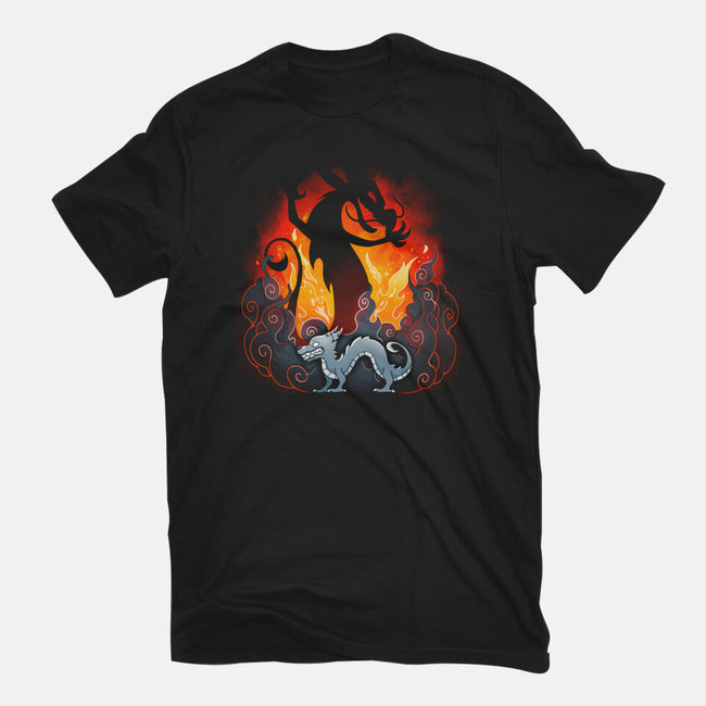 Spirit Of Dragon-mens basic tee-Vallina84