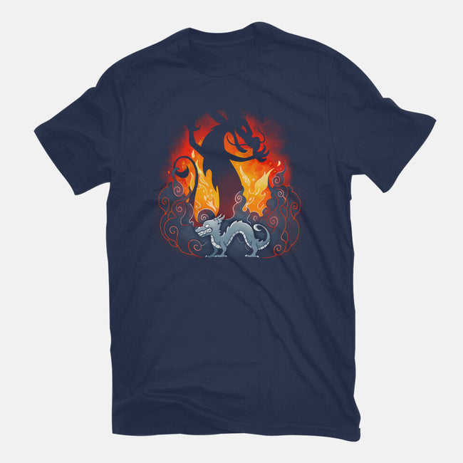 Spirit Of Dragon-womens fitted tee-Vallina84