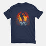 Spirit Of Dragon-womens basic tee-Vallina84