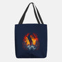 Spirit Of Dragon-none basic tote bag-Vallina84