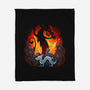 Spirit Of Dragon-none fleece blanket-Vallina84