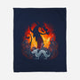 Spirit Of Dragon-none fleece blanket-Vallina84