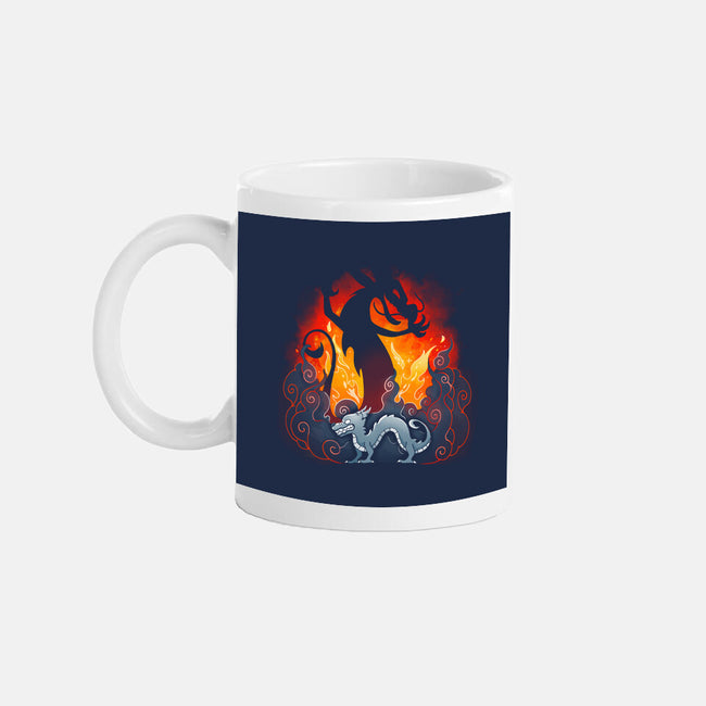 Spirit Of Dragon-none glossy mug-Vallina84