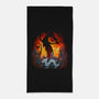 Spirit Of Dragon-none beach towel-Vallina84