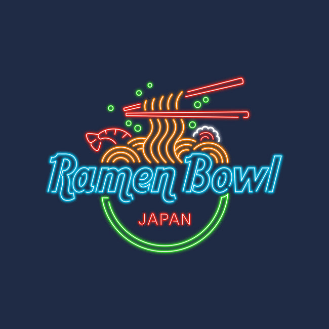 Ramen Bowl Neon-none removable cover throw pillow-Getsousa!