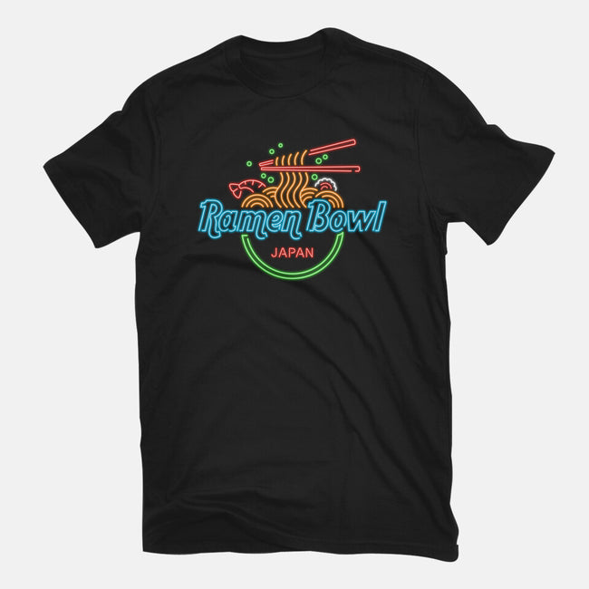 Ramen Bowl Neon-womens basic tee-Getsousa!